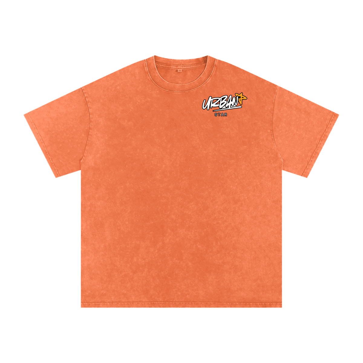 UrbanStar Graphic Y2K Tech Infinity Art Snow Washed Oversized Cotton T-Shirt
