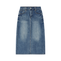 UrbanStar Women’s Vintage Denim Skirt