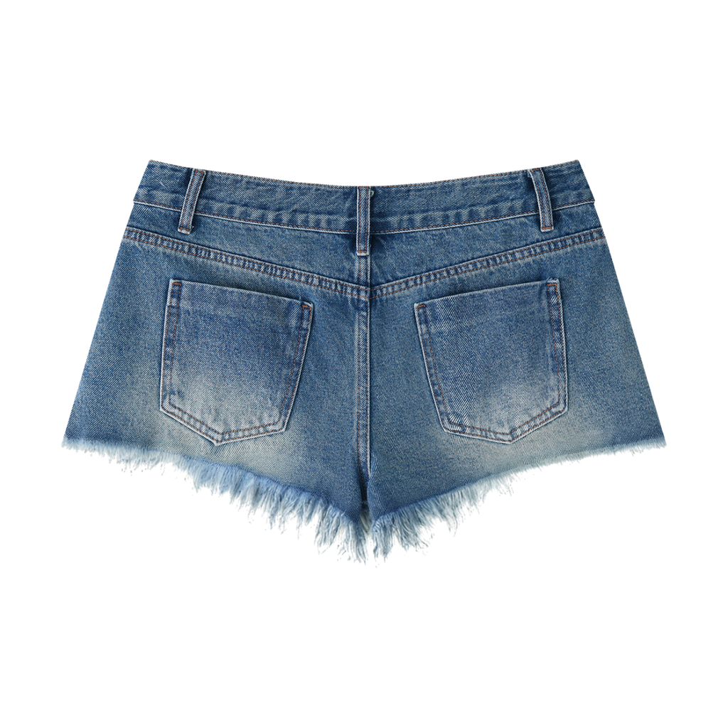 UrbanStar Women's Vintage Denim Shorts