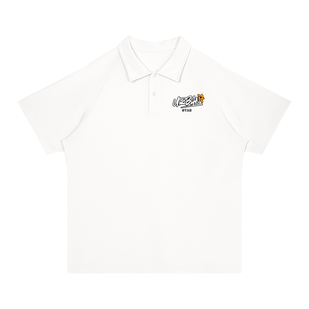 UrbanStar Graphic Born To Race Art Unisex Regular Fit Polo Shirt