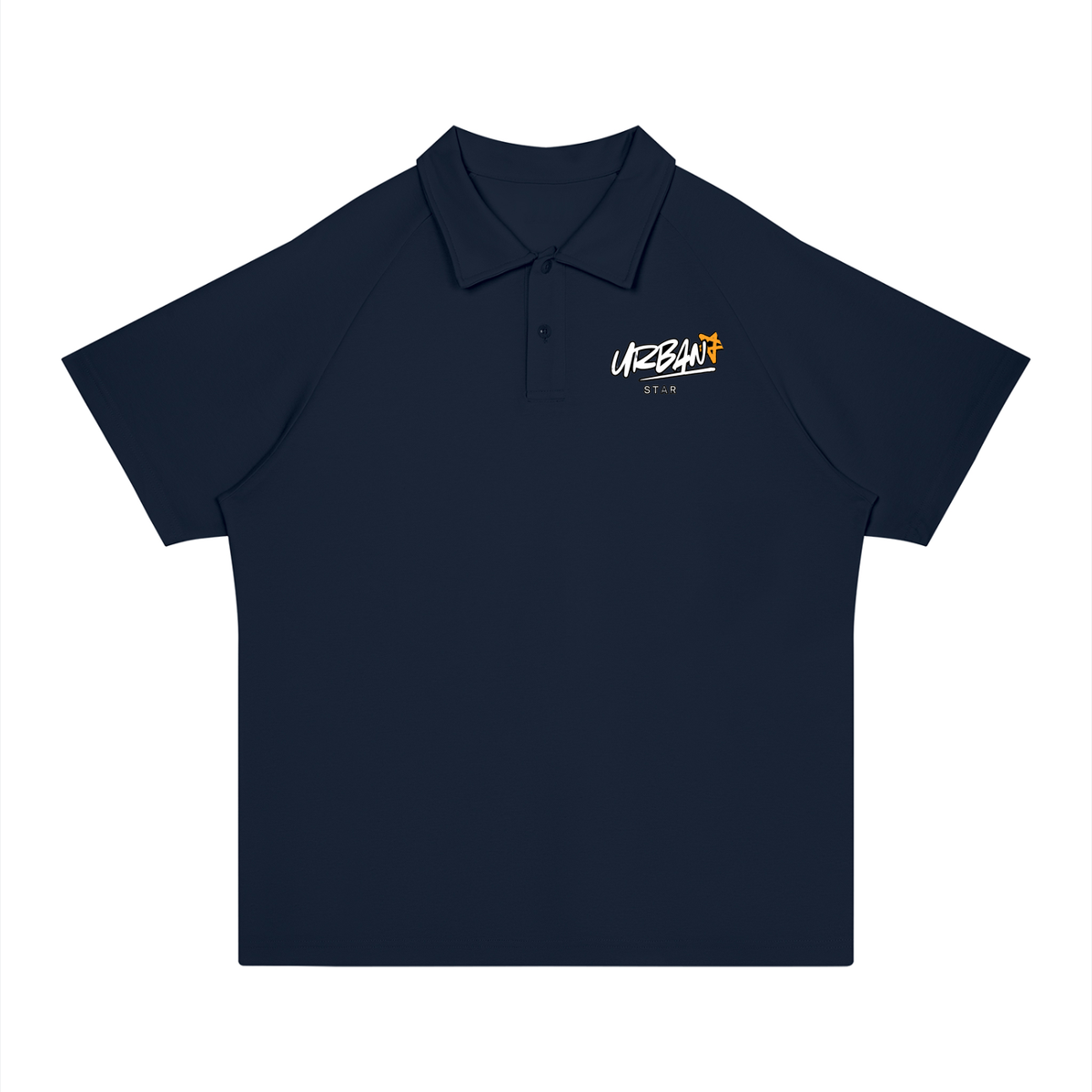 UrbanStar Graphic Born To Race Art Unisex Regular Fit Polo Shirt
