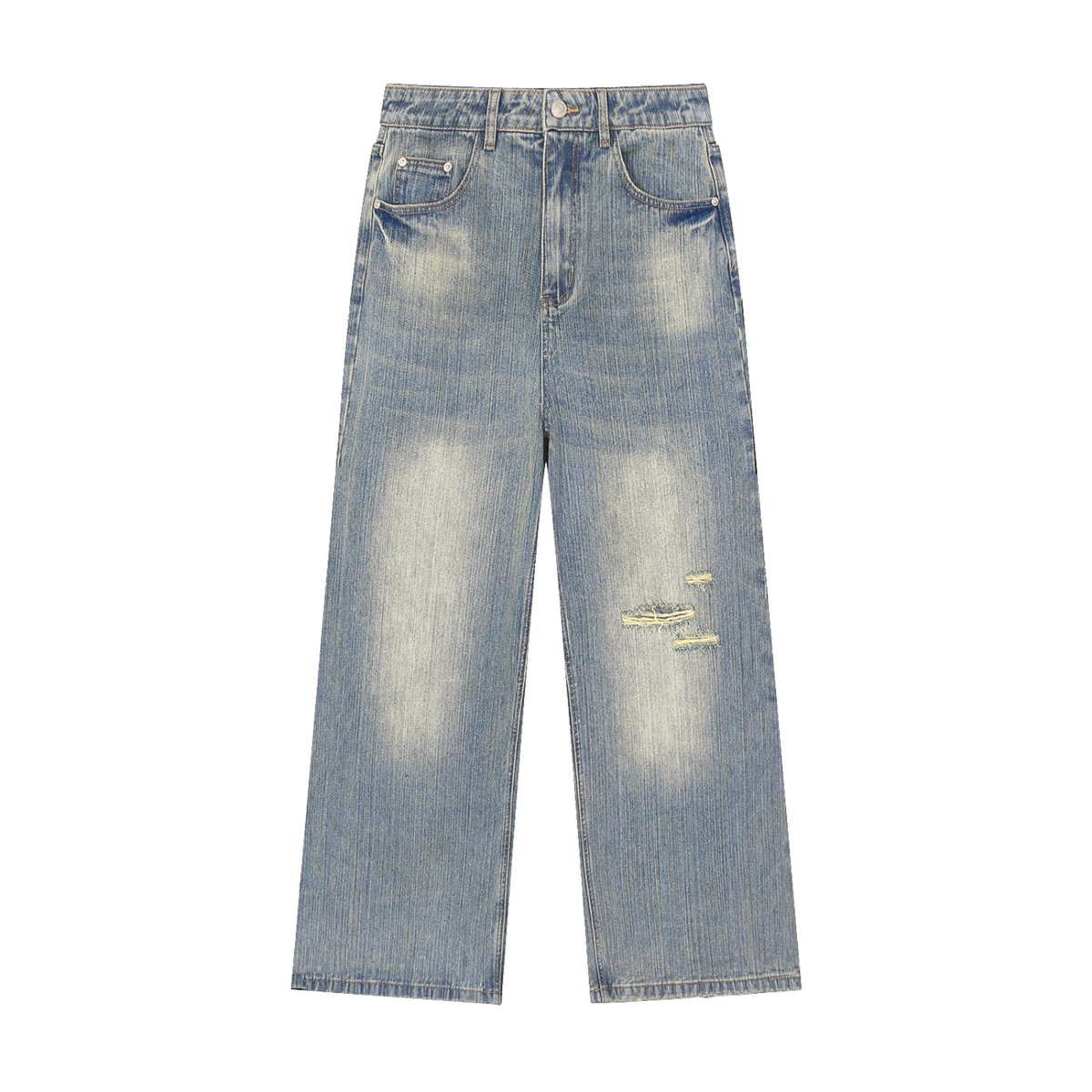 UrbanStar Men's Vintage Baggy Denim Jeans
