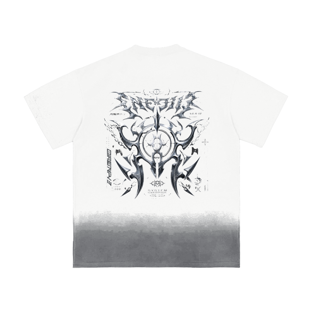 UrbanStar Graphic Y2K Tech Art Sunfade Vintage T-Shirt