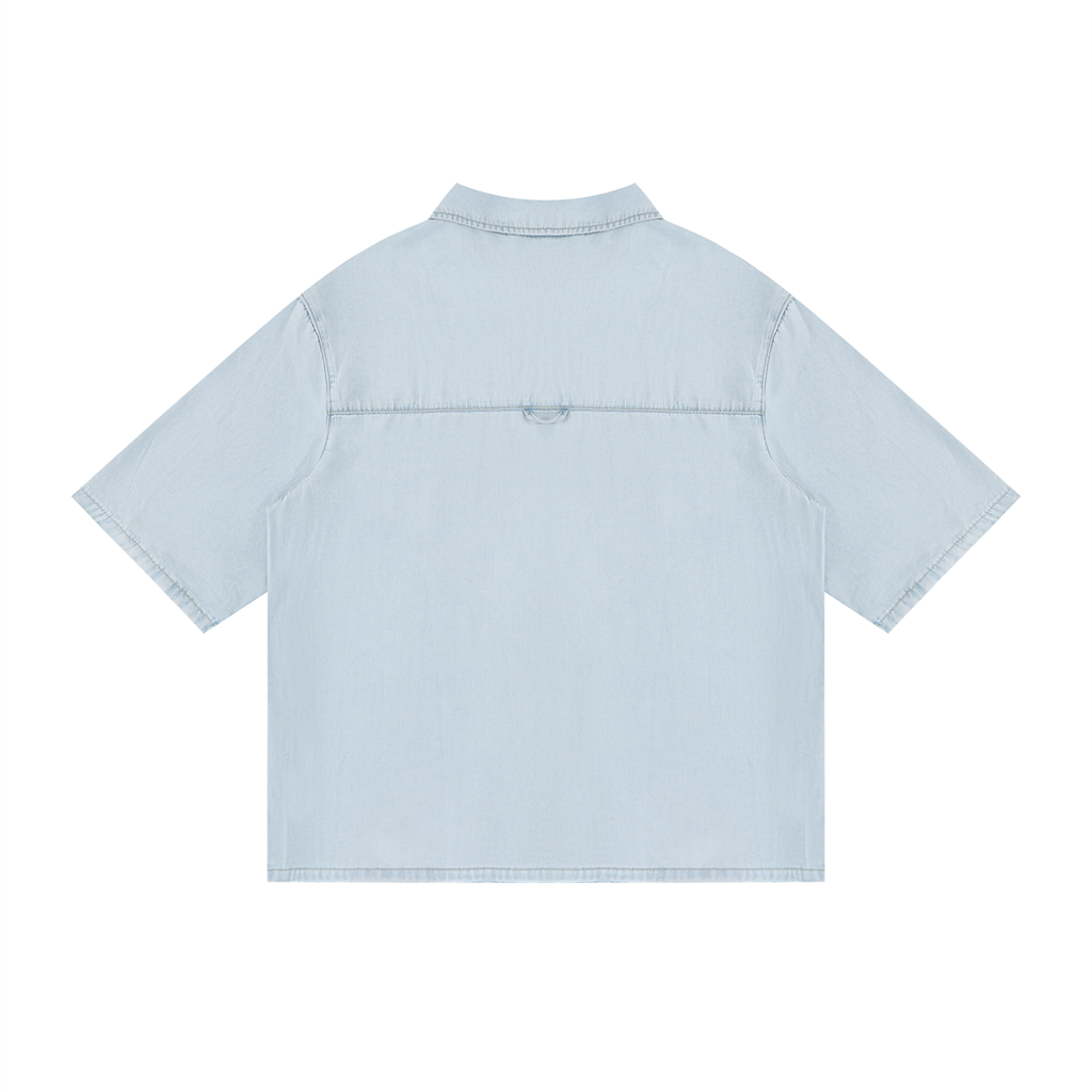 UrbanStar Vintage Drop Shoulder Lyocell Shirt