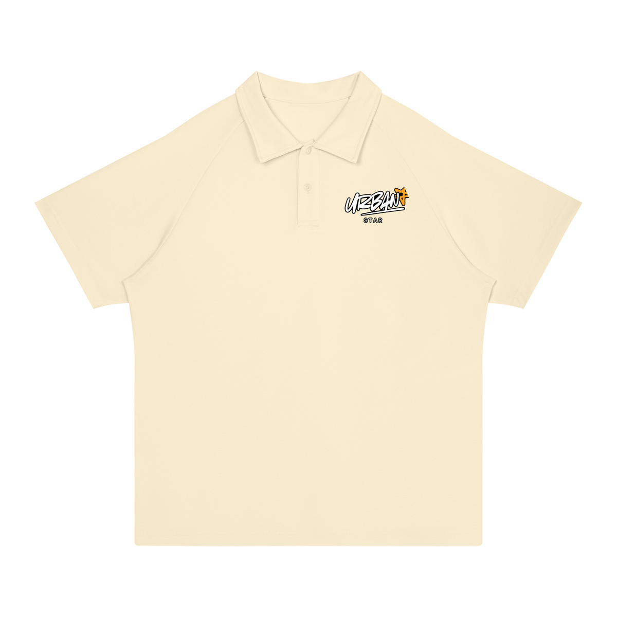 UrbanStar Graphic Born To Race Art Unisex Regular Fit Polo Shirt