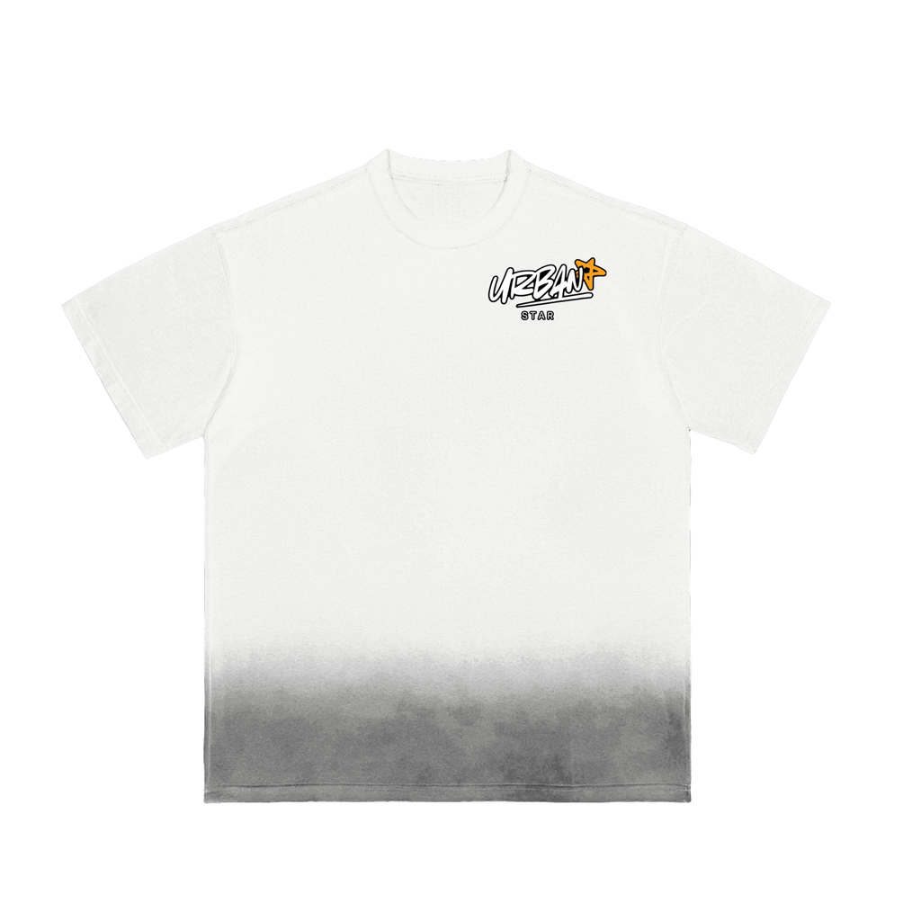 UrbanStar Graphic Y2K Tech Art Sunfade Vintage T-Shirt