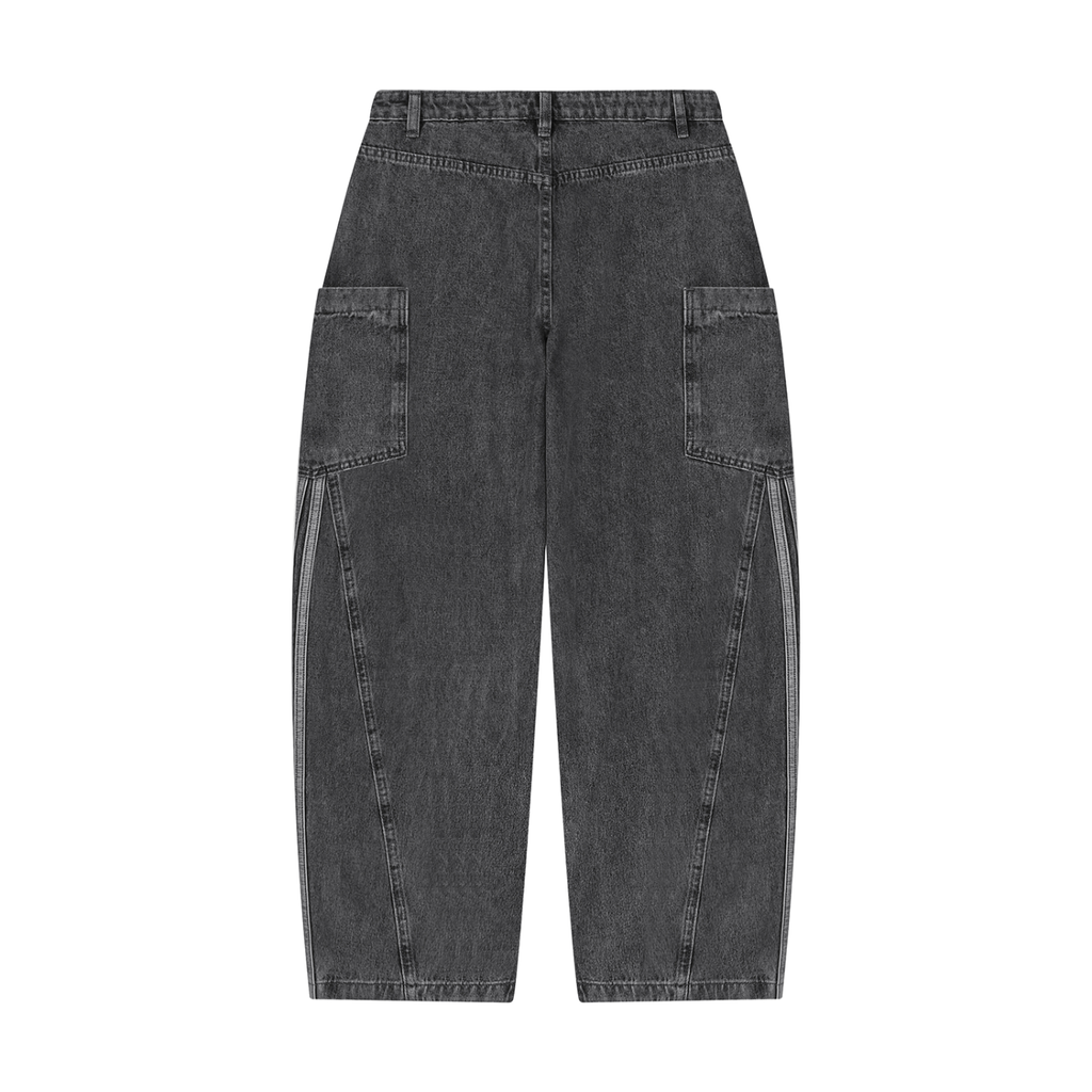 UrbanStar Women's Vintage Baggy Barrel Leg Jeans